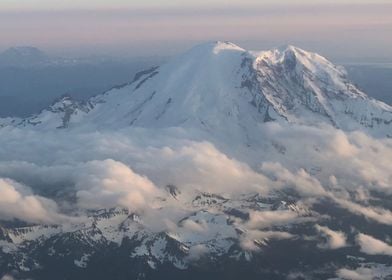 Mt Rainier and St Helens