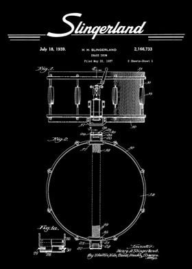 Slingarland Snare Patent