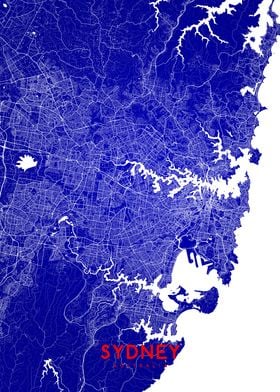 Sydney map