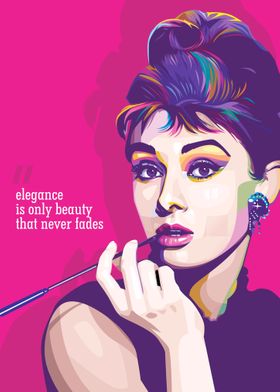 Audrey Hepburn Pop Art