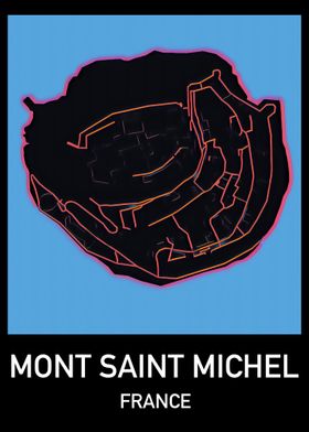 Mont Saint Michel, France
