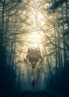 Wolf Walking