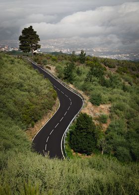 Winding road ahead