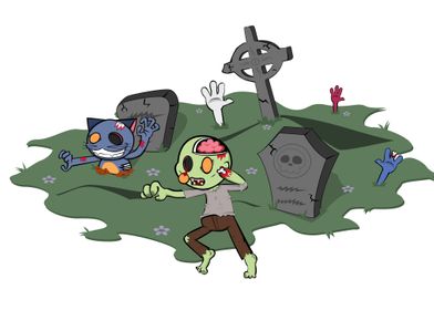 Toon Graveyard
