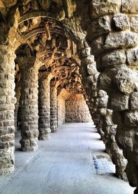 Guell Park Peristyle