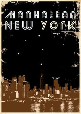 Vintage poster NY