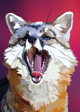 Laughing fox