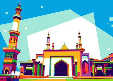 Colorful Mosque