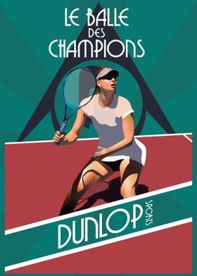 Dunlop Tennis Deco
