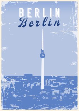 Berlin Vintage poster