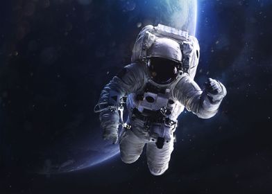 Astronaut Drifting