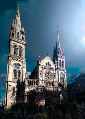 French cathedral in Paris