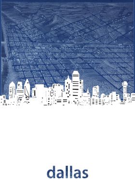 City Skyline Blue-preview-0
