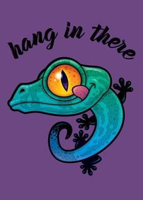Hang In There Gecko