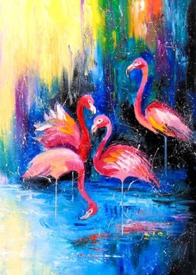 Flamingos