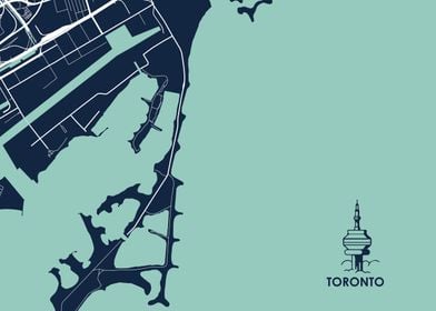 Toronto City Map  Tile 5