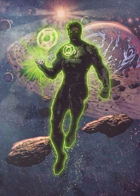 New DC Comics Green Lantern Logo Desklamp 