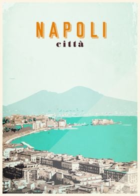 Napoli Vintage poster