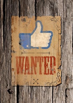 FACEBOOK LIKE WANTED