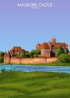 Malbork Castle in Poland