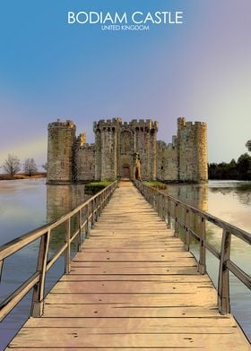 Bodiam Castle in the UK