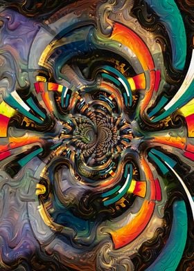 Colorful illusion Fractal