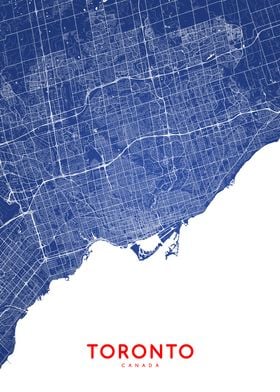 Toronto map