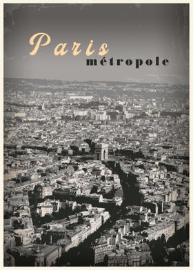 Paris Vintage poster