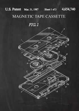 1987 Magnetic Tape 