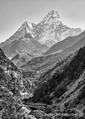 Ama Dablam Nepal Mountain
