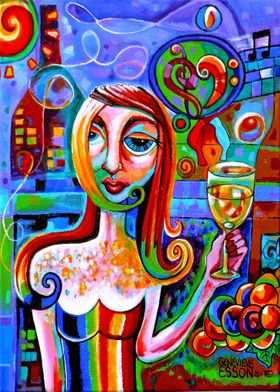 Girl With Chardonnay