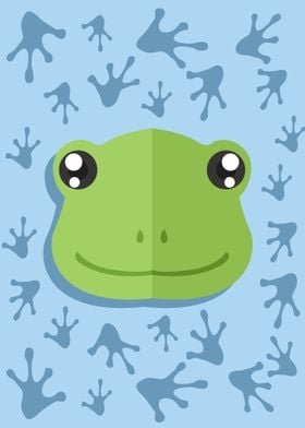 Cute Frog Head