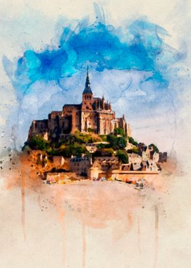 Castles Watercolor