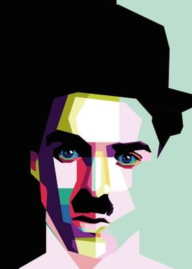 Charlie Chaplin In WPAP