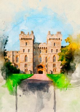 Castles Watercolor
