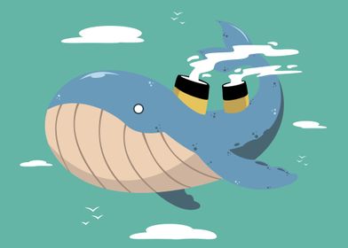 Cloud Whale