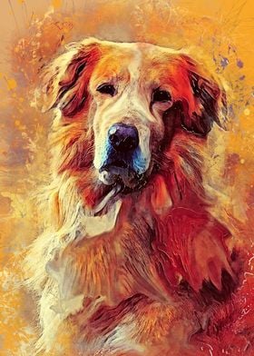 Golden Retriever dog