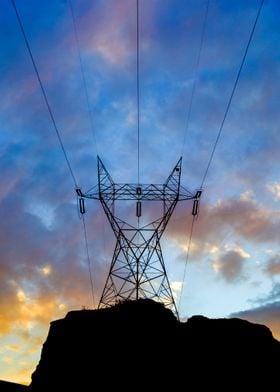 Powerlines in Nevada