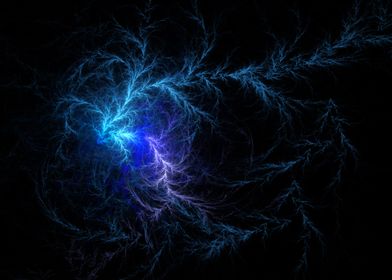 Abstract lightning model 