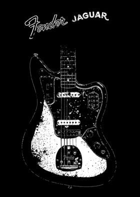 Old Fender Jaguar 1965