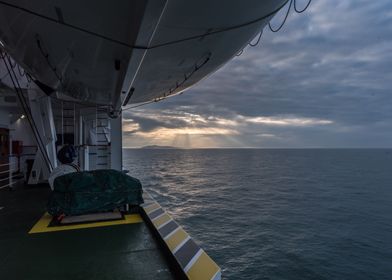 Irish sea crossing