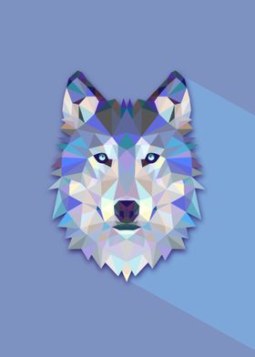 wolf triangle design