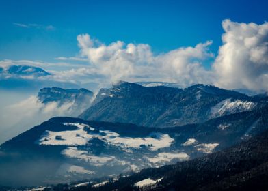 Alps summits