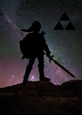 Link in the night sky