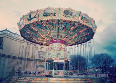Old carrousel