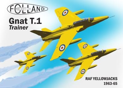 RAF Yellowjacks Gnat T1