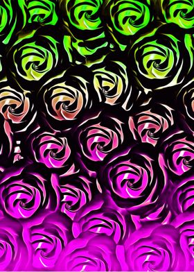 rose pattern abstract