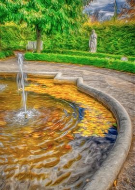 Fall Fountain