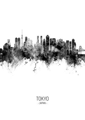 Tokyo Japan Skyline