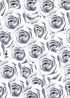 rose pattern abstract